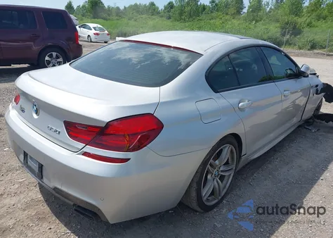 2014 BMW 650I Gran Coupe xDrive z USA, uszkodzony, nr VIN WBA6B4C56ED098967